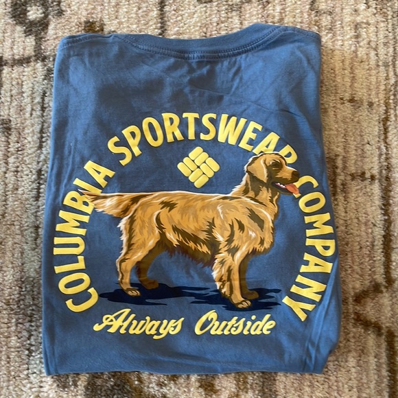 Columbia golden retriever shirt Clearance